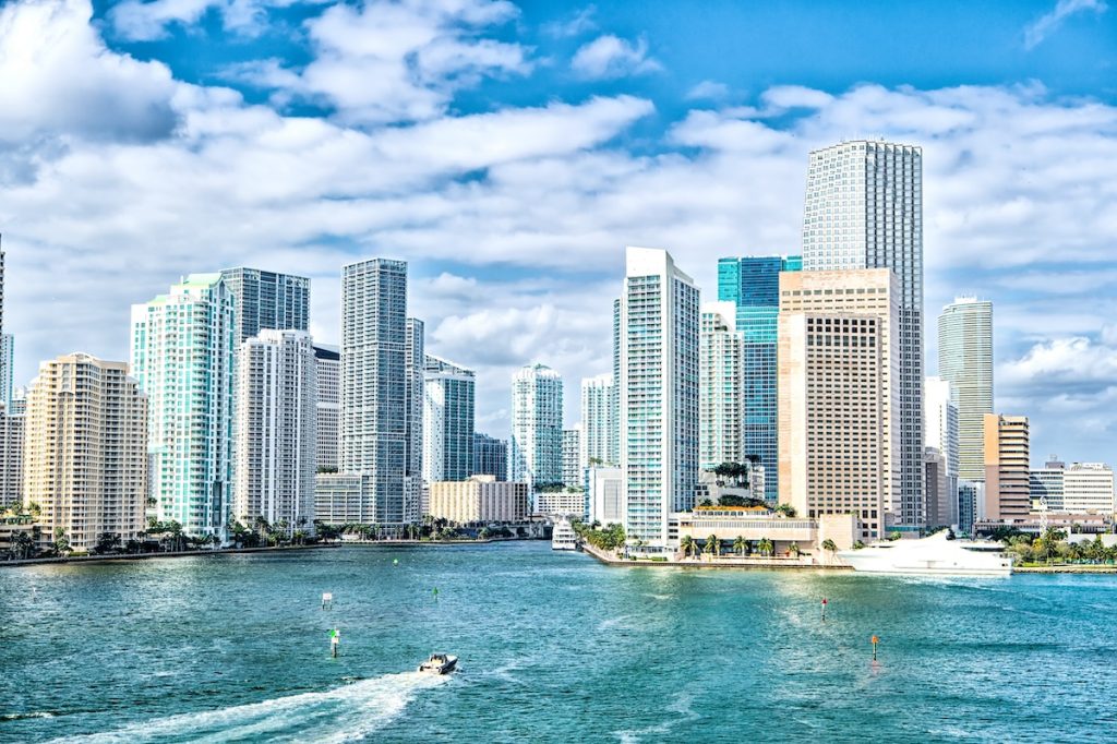 Miami second home market: Miami skyline